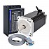 TES Series 1 Axis Stepper CNC Kit 13.0Nm(1840.95oz.in) Nema 34 Stepper Motor & Driver DM860TE