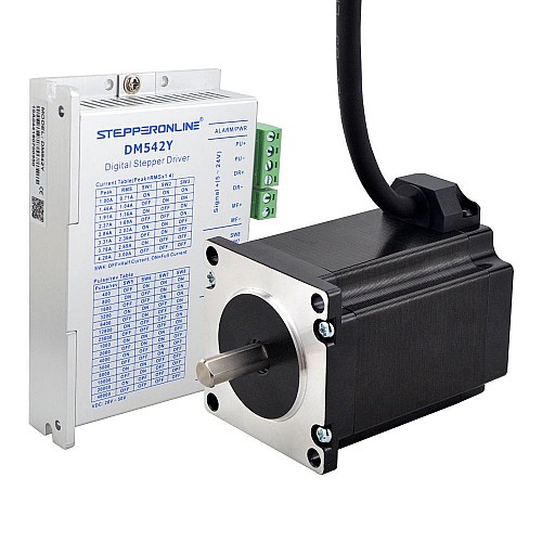Nema 23 Stepper Motor Kit 1.85Nm 8mm Single Shaft for Face Mask Machine & Respiratory Ventilators COVID-19 N95 PPE - 23KIT-20S | StepperOnline CA Nema 23 Stepper Motor Kit 1.85Nm 8mm Single Shaft for Face Mask Machine & Respiratory Ventilators COVID-19 N95 PPE - 23KIT-20S | StepperOnline CA