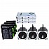 3 Axis Stepper CNC Kit 8.0Nm(1132.89oz.in) Nema 34 Stepper Motor & Driver & 60V Power Supply
