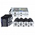 TES Series 4 Axis CNC Router Kit 3.0Nm(424.83oz.in) Nema 23 Stepper Motor & Driver DM542TE & Power Supply