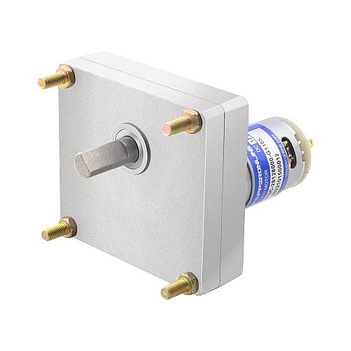 Brushed 12V DC Gear Motor 50Kg.cm/4.1RPM w/ 1105:1 Rectangular Spur Gearbox - FGC-28126000-G1105 | StepperOnline CA Brushed 12V DC Gear Motor 50Kg.cm/4.1RPM w/ 1105:1 Rectangular Spur Gearbox - FGC-28126000-G1105 | StepperOnline CA