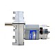 Brushed 12V DC Gear Motor 100Kg.cm/4RPM w/ 590:1 Rectangular Spur Gearbox - FGE-43123000-G590 | StepperOnline CA