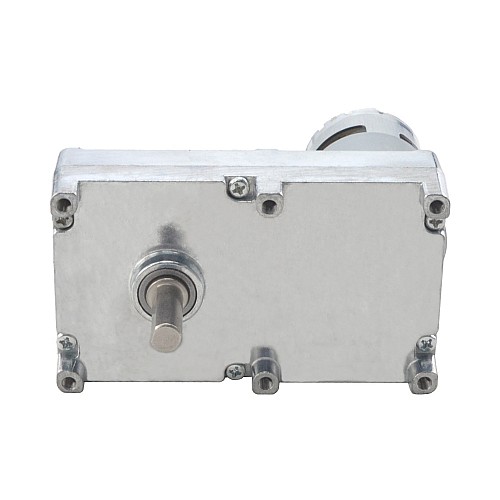 Brushed 12V DC Gear Motor 100Kg.cm/4RPM w/ 590:1 Rectangular Spur Gearbox - FGE-43123000-G590 | StepperOnline CA