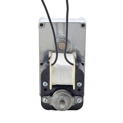110V AC Gear Motor 100Kg.cm/5.5RPM w/ 590:1 Rectangular Spur Gearbox - FGE-6130-110V-G590 | StepperOnline CA