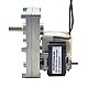 110V AC Gear Motor 100Kg.cm/5.5RPM w/ 590:1 Rectangular Spur Gearbox - FGE-6130-110V-G590 | StepperOnline CA