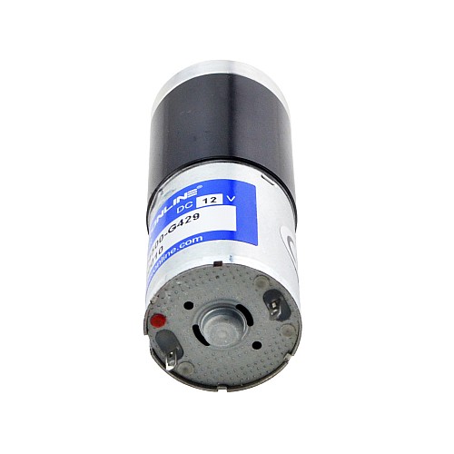 Brushed 12V DC Gear Motor 7.7Kg.cm/10.5RPM w/ 428.68:1 Planetary Gearbox - PA25-24126000-G429 | StepperOnline CA