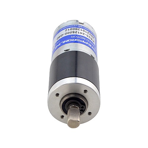 Brushed 12V DC Gear Motor 1.9Kg.cm/50RPM w/ 90.25:1 Planetary Gearbox - PA25-24126000-G90 | StepperOnline CA