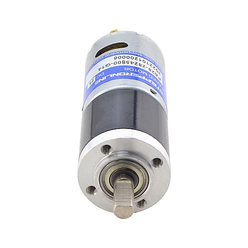 Brushed 24V DC Gear Motor 0.57Kg.cm/334RPM w/ 13.7:1 Planetary Gearbox - PA28-28245800-G14 | StepperOnline CA