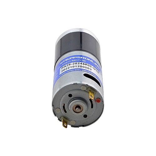 Brushed 24V DC Gear Motor 0.8Kg.cm/239RPM w/ 19.2:1 Planetary Gearbox - PA28-28245800-G19 | StepperOnline CA