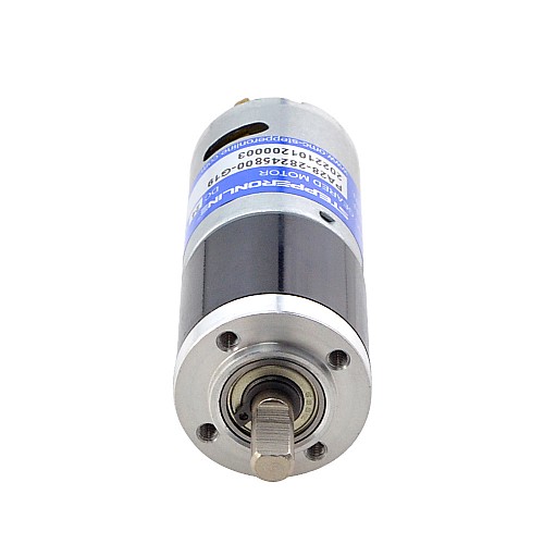 Brushed 24V DC Gear Motor 0.8Kg.cm/239RPM w/ 19.2:1 Planetary Gearbox - PA28-28245800-G19 | StepperOnline CA