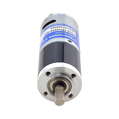 Brushed 24V DC Gear Motor 1.1Kg.cm/171RPM w/ 26.8:1 Planetary Gearbox - PA28-28245800-G27 | StepperOnline CA