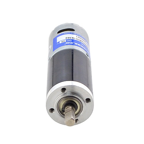 Brushed 24V DC Gear Motor 11.5Kg.cm/12RPM w/ 369:1 Planetary Gearbox - PA28-28245800-G369 | StepperOnline CA