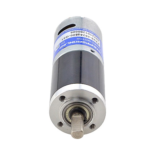 Brushed 24V DC Gear Motor 1.8Kg.cm/90RPM w/ 51:1 Planetary Gearbox - PA28-28245800-G51 | StepperOnline CA