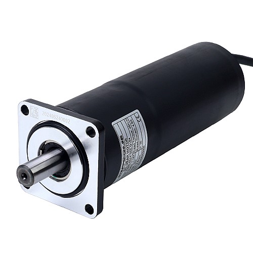 Brushed 24V DC Gear Motor 45Nm(6372.52oz.in) 9.8RPM w/ 184:1 Planetary Gearbox IP66 155°C[311°F] - PB65-65241800-G184 | StepperOnline CA