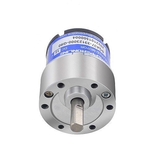 Brushed 12V DC Gear Motor 2Kg.cm/24RPM 90:1 Spur Gearbox - SGA37-33123000-G90 | StepperOnline CA Brushed 12V DC Gear Motor 2Kg.cm/24RPM 90:1 Spur Gearbox - SGA37-33123000-G90 | StepperOnline CA