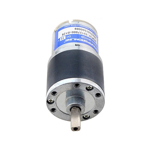 Brushed 12V DC Gear Motor 6Kg.cm/40RPM 128:1 Spur Gearbox - SGF37-32127000-G128 | StepperOnline CA Brushed 12V DC Gear Motor 6Kg.cm/40RPM 128:1 Spur Gearbox - SGF37-32127000-G128 | StepperOnline CA