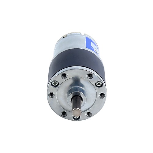 Brushed 12V DC Gear Motor 6Kg.cm/40RPM 128:1 Spur Gearbox - SGF37-32127000-G128 | StepperOnline CA