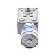 Brushed 12V DC Gear Motor 3Kg.cm/3RPM w/ 828:1 Worm Gearbox - WGA-2430123100-G828 | StepperOnline CA