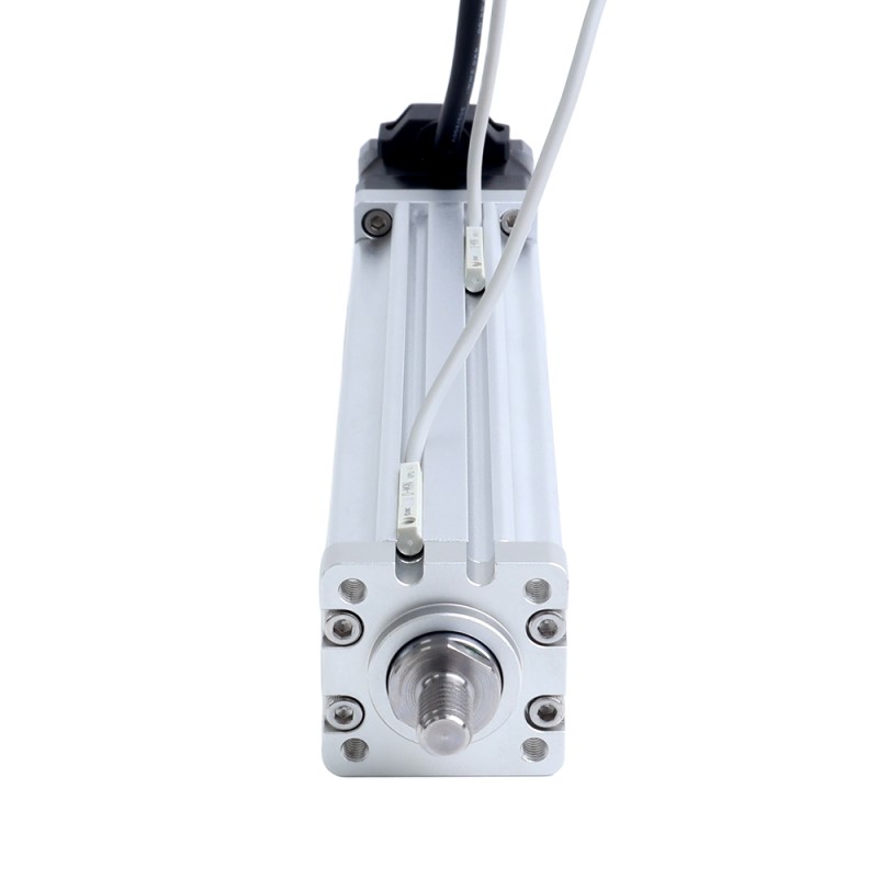 Nema 14 Ball Screw Electric Cylinder 1.5A Stroke 100mm 0.14Nm(19.83oz.in) Lead 12mm(0.47244) with Limit Switch - LCB14S13B2B15-100D | StepperOnline CA