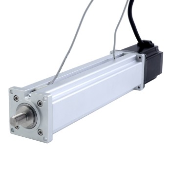 Nema 23 Ball Screw Electric Cylinder 4.0A Stroke 200mm 2.0Nm(283.22oz.in) Lead 10mm(0.3937") with Limit Switch