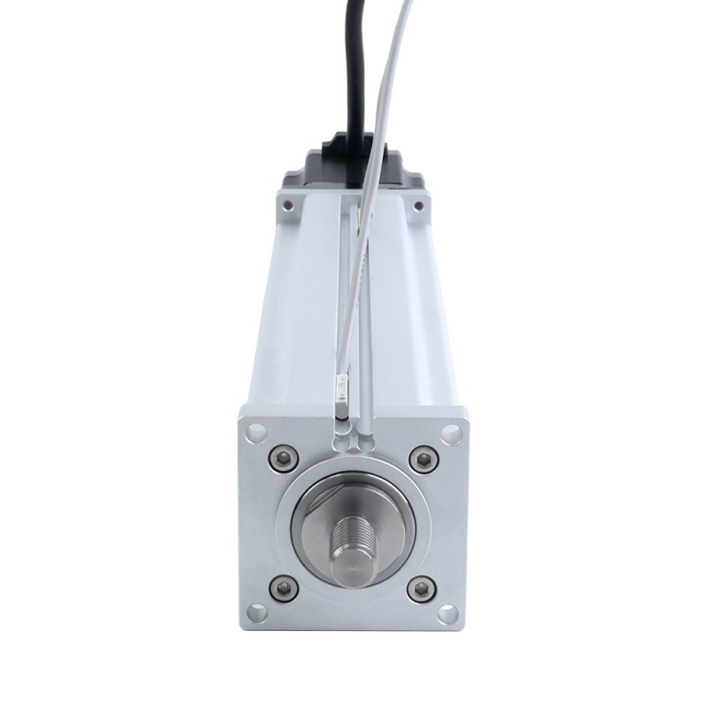 Nema 23 Ball Screw Electric Cylinder 4.0A Stroke 200mm 2.0Nm(283.22oz.in) Lead 10mm(0.3937) with Limit Switch - LCB23S30B1L40-200D | StepperOnline CA