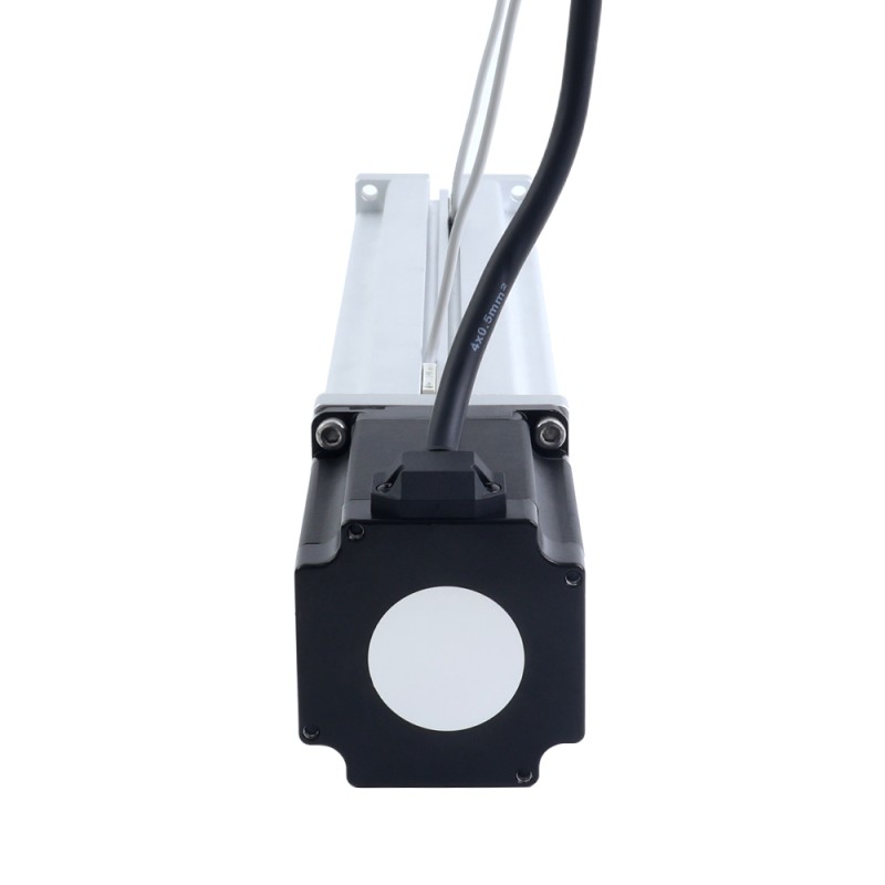 Nema 23 Ball Screw Electric Cylinder 4.0A Stroke 200mm 2.0Nm(283.22oz.in) Lead 10mm(0.3937) with Limit Switch - LCB23S30B1L40-200D | StepperOnline CA