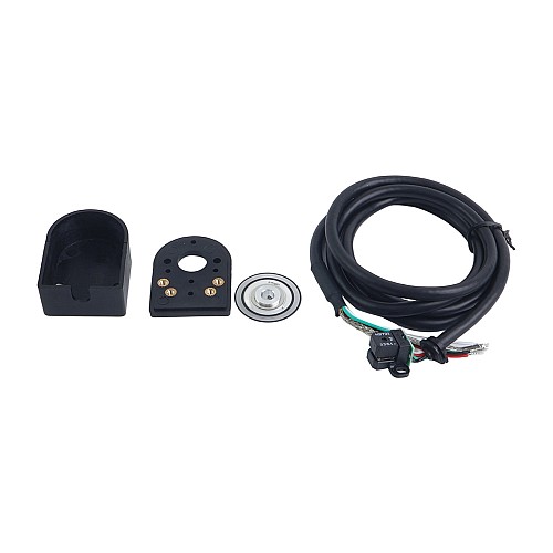 1000PPR Optical Rotary Encoder AB 2-Channel ID 5mm w/ Shielded Cable HKT30 - HKT3005-C03G-1000B-5E | StepperOnline CA