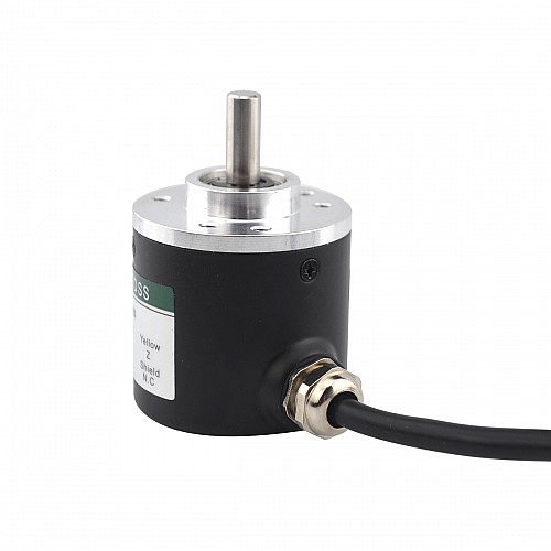 100PPR Incremental Rotary Encoder ABZ 3-Channel 6mm Solid Shaft ISC3806 - ISC3806-003G-100BZ3-5-24C | StepperOnline CA 100PPR Incremental Rotary Encoder ABZ 3-Channel 6mm Solid Shaft ISC3806 - ISC3806-003G-100BZ3-5-24C | StepperOnline CA
