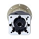 AD Series 60mm 20:1 Helical Planetary Gearbox Backlash 5arcmin for Servo Motors IP65 - AD60-G20-D14 | StepperOnline CA