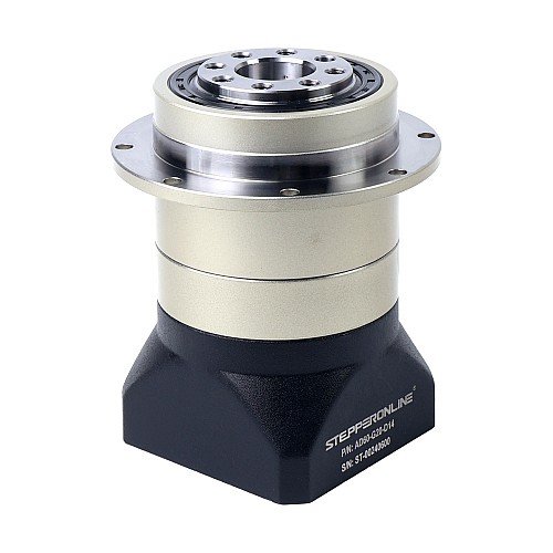 AD Series 60mm 20:1 Helical Planetary Gearbox Backlash 5arcmin for Servo Motors IP65 - AD60-G20-D14 | StepperOnline CA