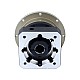 AD Series 90mm 10:1 Helical Planetary Gearbox Backlash 3arcmin for Servo Motors IP65 - AD90-G10-D19 | StepperOnline CA AD Series 90mm 10:1 Helical Planetary Gearbox Backlash 3arcmin for Servo Motors IP65 - AD90-G10-D19 | StepperOnline CA