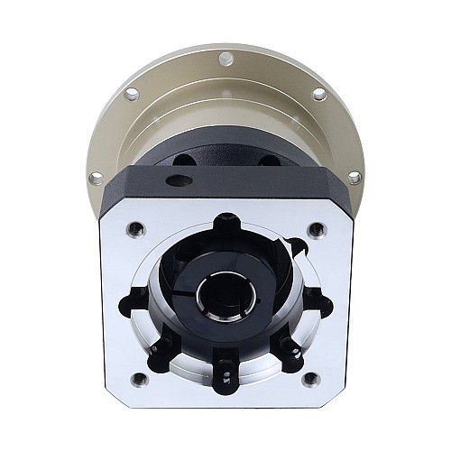 AD Series 90mm 20:1 Helical Planetary Gearbox Backlash 7arcmin for Servo Motors IP65 - AD90-G20-D19 | StepperOnline CA