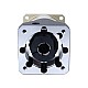 AEP Series 60mm 10:1 Helical Planetary Gearbox Backlash 5arcmin for Servo Motors  IP65 - AEP60-G10-D14 | StepperOnline CA