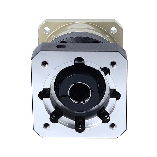 AEP Series 90mm 10:1 Helical Planetary Gearbox Backlash 5arcmin for Servo Motors IP65 - AEP90-G10-D19 | StepperOnline CA AEP Series 90mm 10:1 Helical Planetary Gearbox Backlash 5arcmin for Servo Motors IP65 - AEP90-G10-D19 | StepperOnline CA