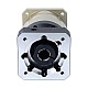 AEP Series 90mm 20:1 Helical Planetary Gearbox Backlash 7arcmin for Servo Motors  IP65 - AEP90-G20-D19 | StepperOnline CA