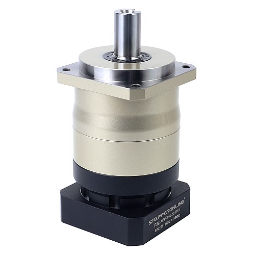 AEP Series 90mm 20:1 Helical Planetary Gearbox Backlash 7arcmin for Servo Motors  IP65 - AEP90-G20-D19 | StepperOnline CA