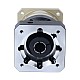 AEP Series 90mm 5:1 Helical Planetary Gearbox Backlash 5arcmin for Servo Motors  IP65 - AEP90-G5-D19 | StepperOnline CA