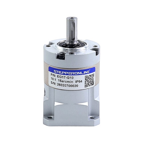 EG Series Planetary Gearbox Gear Ratio 10:1 Backlash 15arc-min for Nema 17 Stepper Motor - EG17-G10 | StepperOnline CA