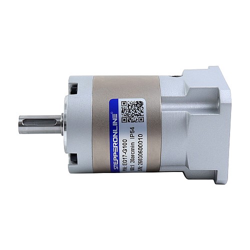EG Series Planetary Gearbox Gear Ratio 100:1 Backlash 20arc-min for Nema 17 Stepper Motor - EG17-G100 | StepperOnline CA