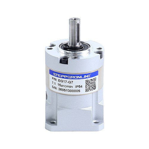 EG Series Planetary Gearbox Gear Ratio 7:1 Backlash 15arc-min for Nema 17 Stepper Motor - EG17-G7 | StepperOnline CA