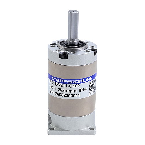 EG Series Planetary Gearbox Gear Ratio 100:1 Backlash 25arc-min for Nema 11 Stepper Motor - EGS11-G100 | StepperOnline CA