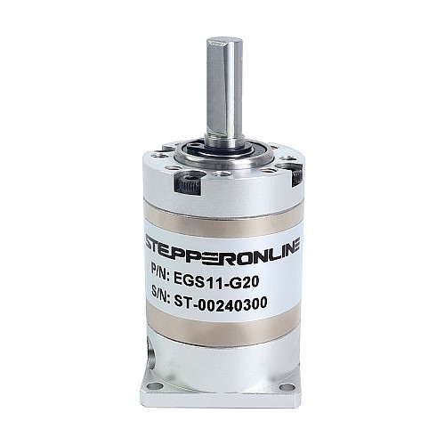 EG Series Planetary Gearbox Gear Ratio 20:1 Backlash 20arc-min for Nema 11 Stepper Motor - EGS11-G20 | StepperOnline CA EG Series Planetary Gearbox Gear Ratio 20:1 Backlash 20arc-min for Nema 11 Stepper Motor - EGS11-G20 | StepperOnline CA