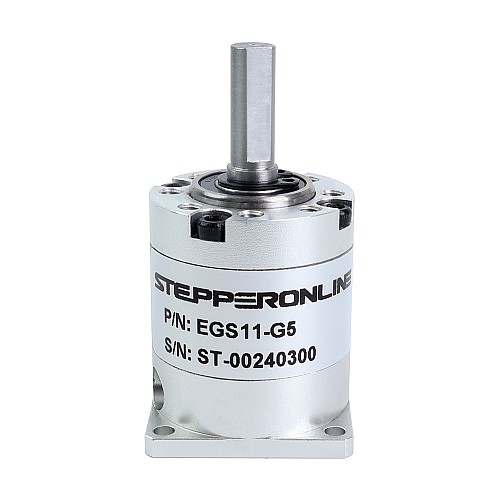 EG Series Planetary Gearbox Gear Ratio 5:1 Backlash 15arc-min for Nema 11 Stepper Motor - EGS11-G5 | StepperOnline CA