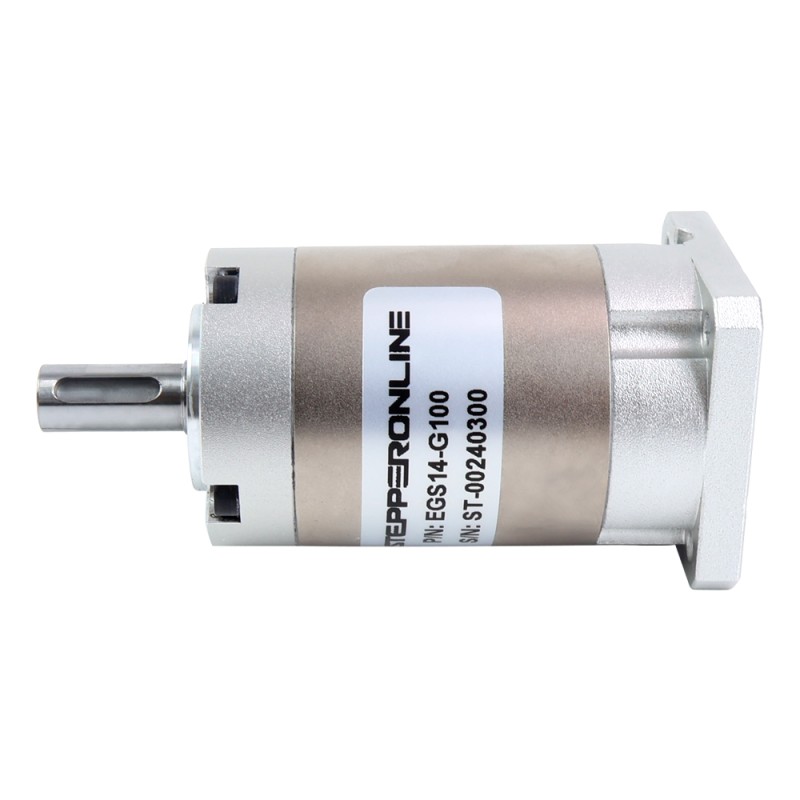 EG Series Planetary Gearbox Gear Ratio 100:1 Backlash 25arc-min for Nema 14 Stepper Motor - EGS14-G100 | StepperOnline CA