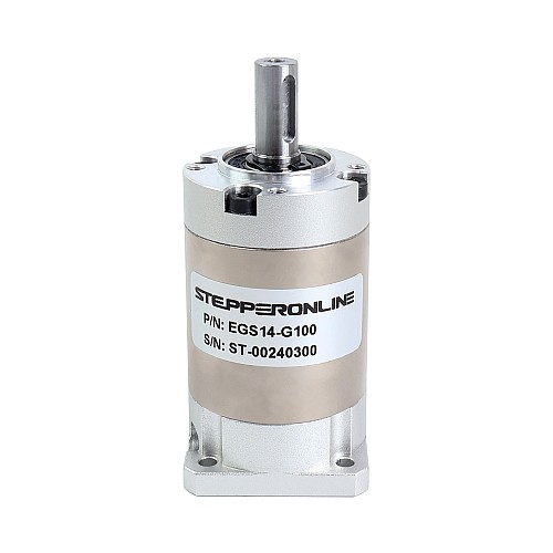 EG Series Planetary Gearbox Gear Ratio 100:1 Backlash 25arc-min for Nema 14 Stepper Motor - EGS14-G100 | StepperOnline CA