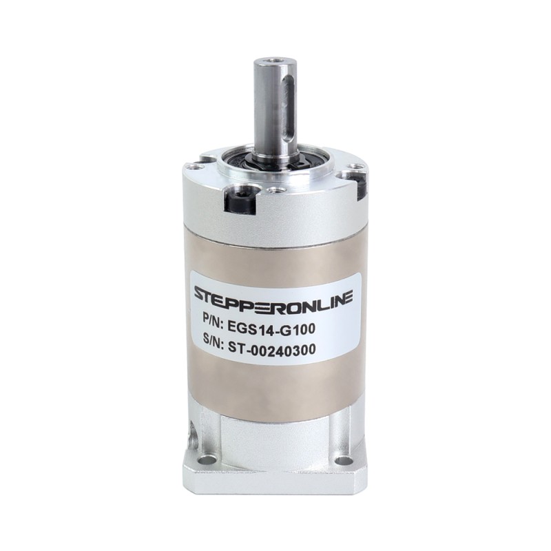 EG Series Planetary Gearbox Gear Ratio 100:1 Backlash 25arc-min for Nema 14 Stepper Motor - EGS14-G100 | StepperOnline CA