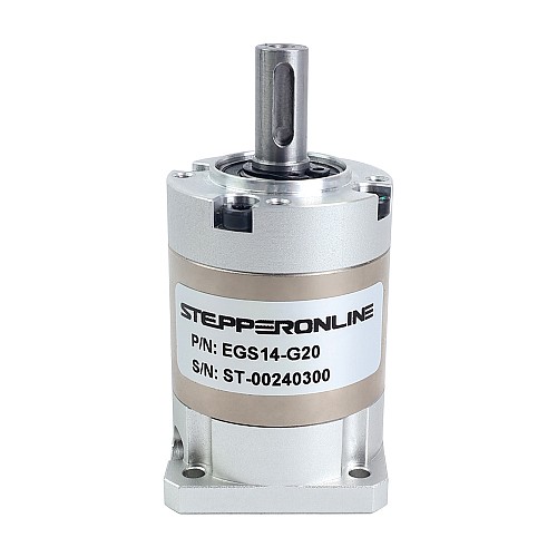 EG Series Planetary Gearbox Gear Ratio 20:1 Backlash 20arc-min for Nema 14 Stepper Motor - EGS14-G20 | StepperOnline CA
