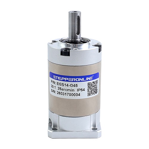 EG Series Planetary Gearbox Gear Ratio 45:1 Backlash 25arc-min for Nema 14 Stepper Motor - EGS14-G45 | StepperOnline CA