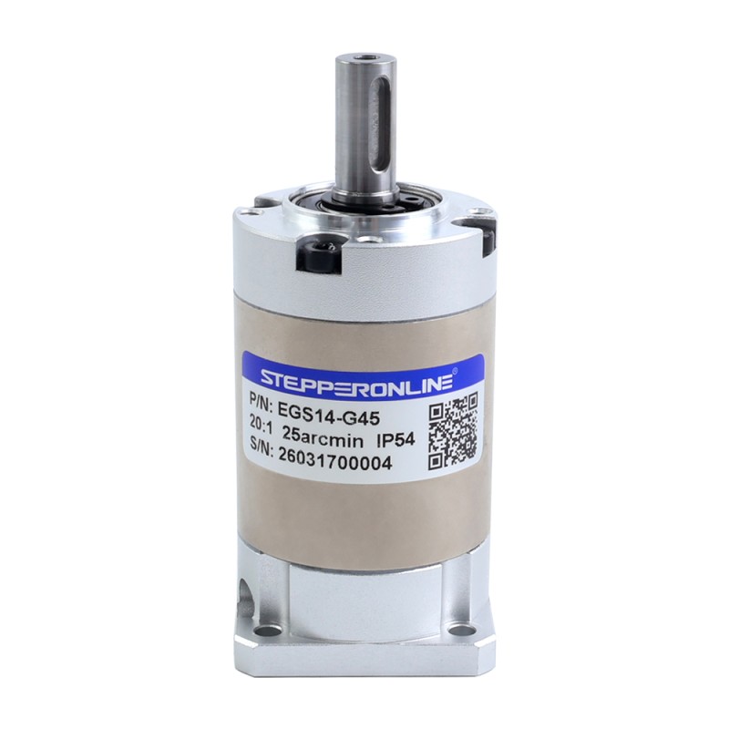 EG Series Planetary Gearbox Gear Ratio 45:1 Backlash 25arc-min for Nema 14 Stepper Motor - EGS14-G45 | StepperOnline CA