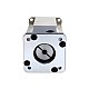HEG Series Helical Gearbox Gear Ratio 50:1 Backlash 5arc-min for Nema 17 Stepper Motor - HEG17-G50 | StepperOnline CA
